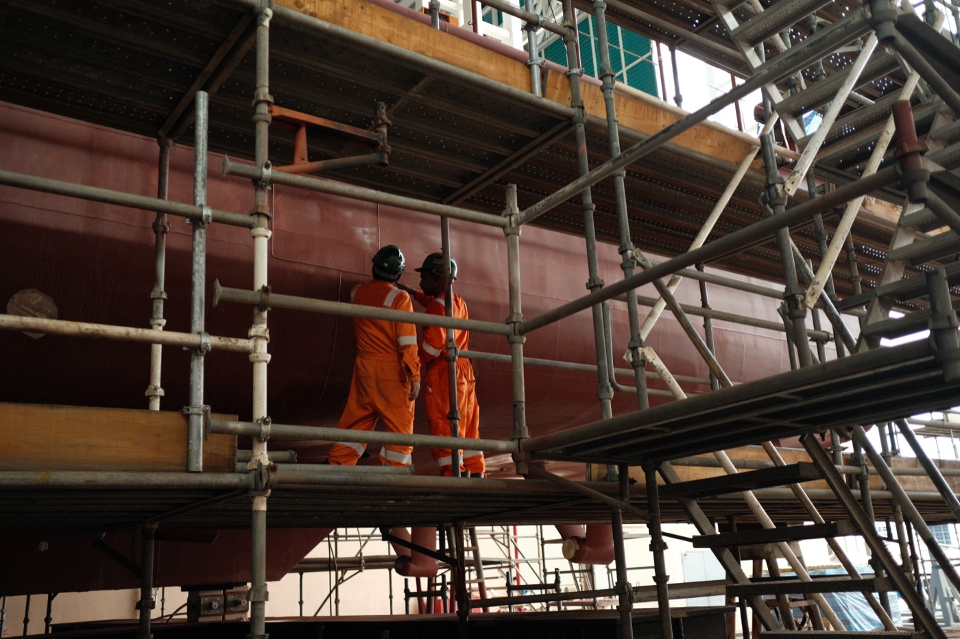 Trident team at work
